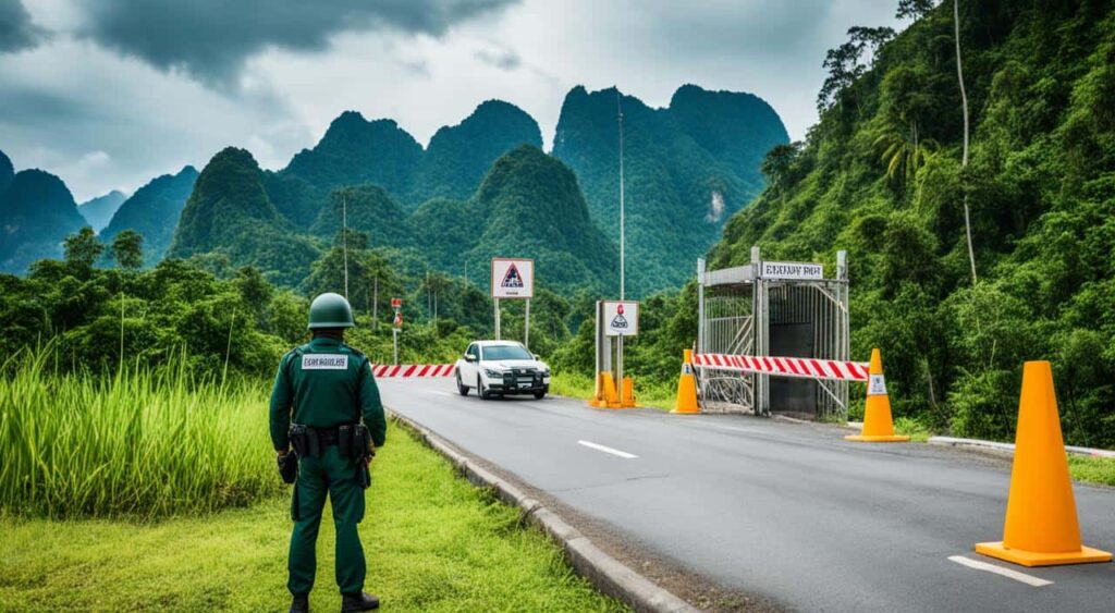 Seguridad frontera Tailandia