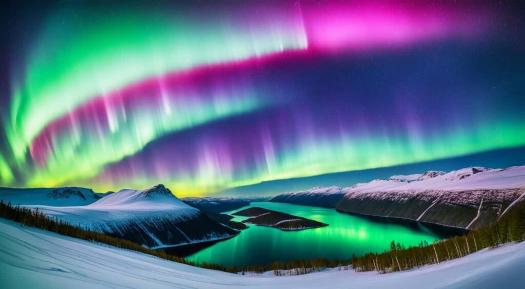 auroras boreales en Noruega