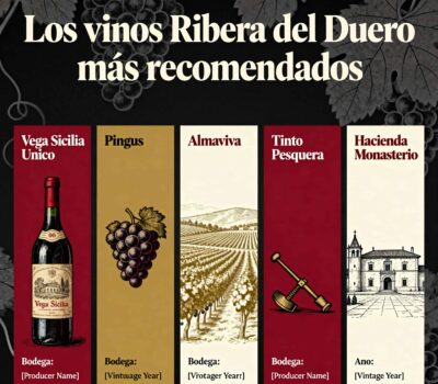 Los vinos Ribera del Duero más recomendados