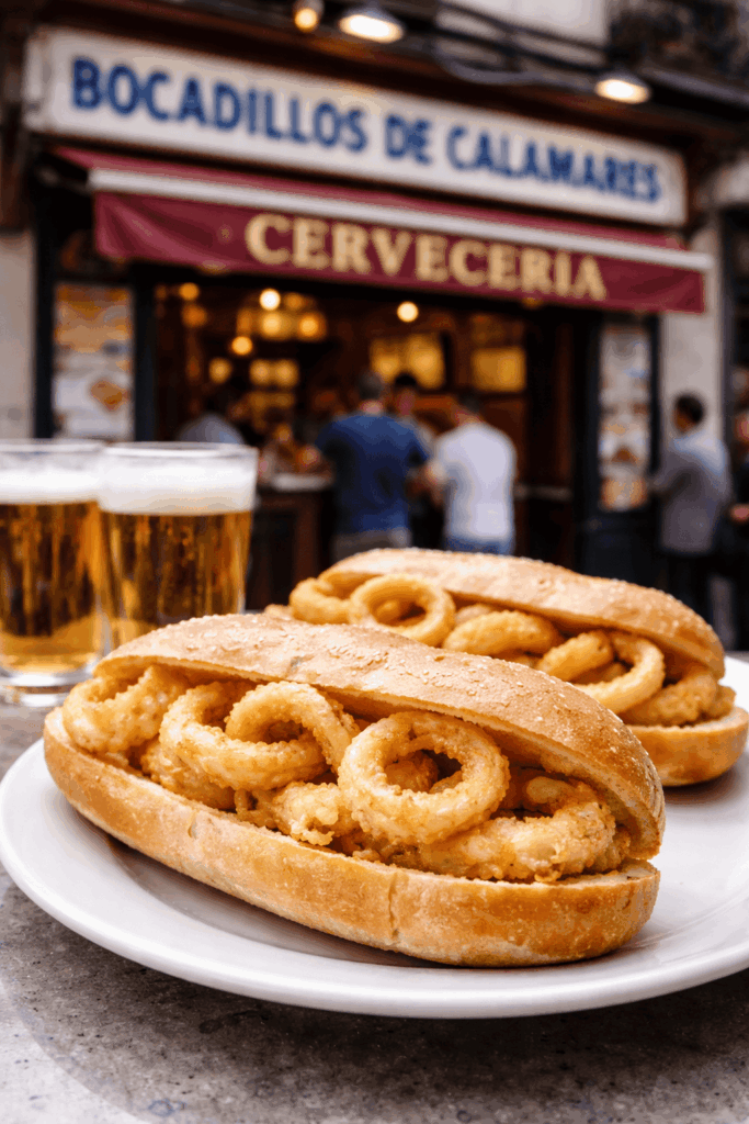 Los mejores bocadillos de calamares en Madrid