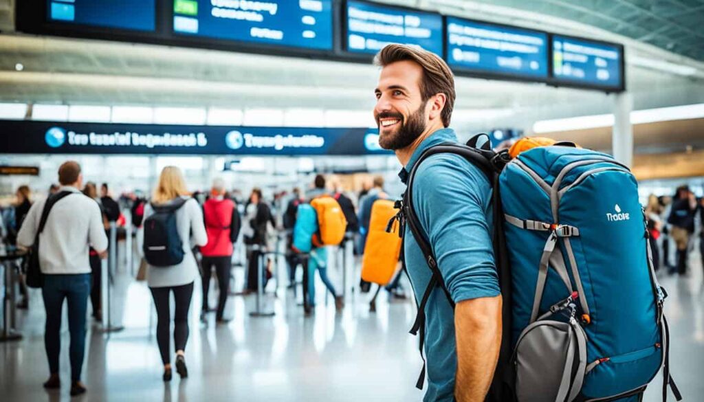 mochila ergonómica de viaje