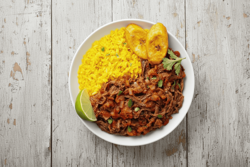Comida típica cubana