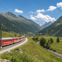 Bernina Express: Un Viaje Panorámico por los Alpes Suizos