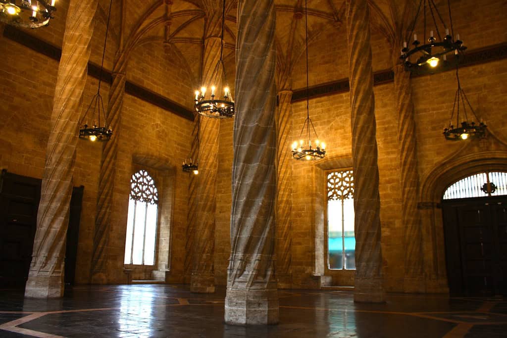 visita de la Lonja de la Seda