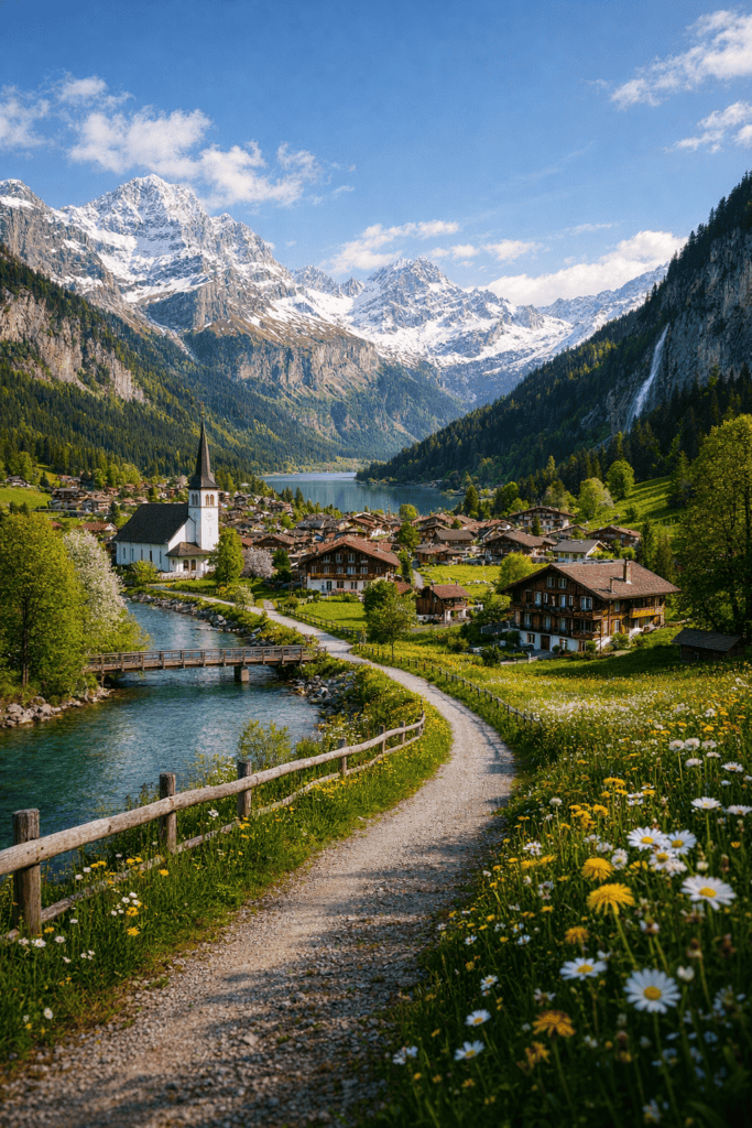 Kandersteg: Un Pueblo Suizo de Ensueño en el Corazón de los Alpes