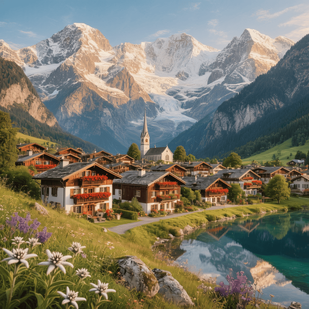 Kandersteg: Un Pueblo Suizo de Ensueño en el Corazón de los Alpes