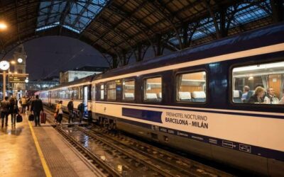 Trenhotel Nocturno Barcelona Milán
