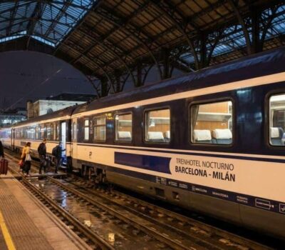 Trenhotel Nocturno Barcelona Milán