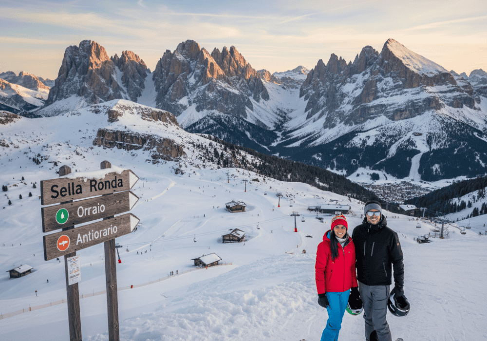 Guía Práctica para Esquiar en los Dolomitas
