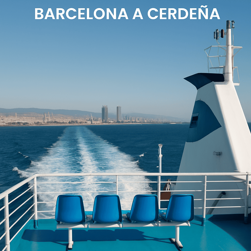 Viaje en Ferry de Barcelona a Cerdeña