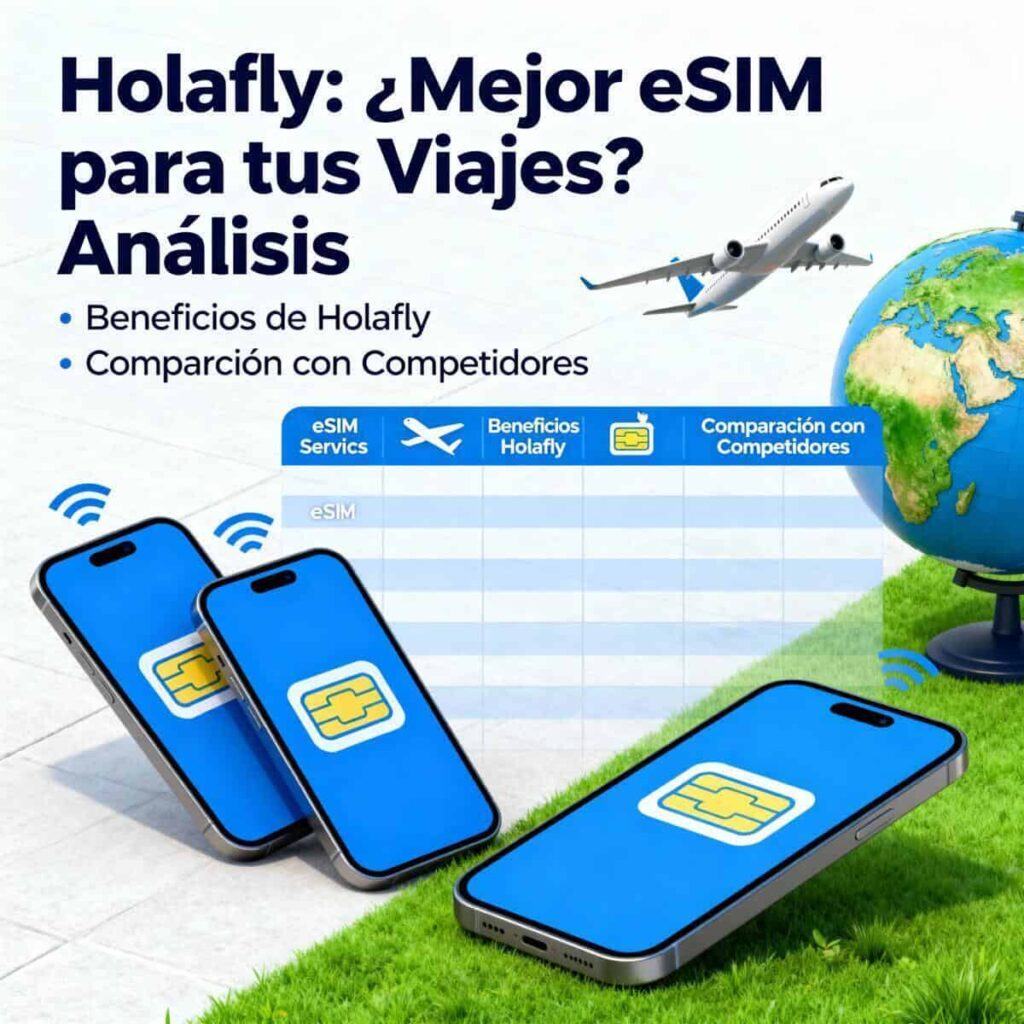 Holafly: ¿Mejor eSIM para tus Viajes? Análisis