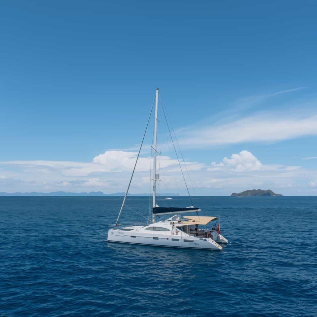 En velero por las Islas Mamanuca de Fiji
