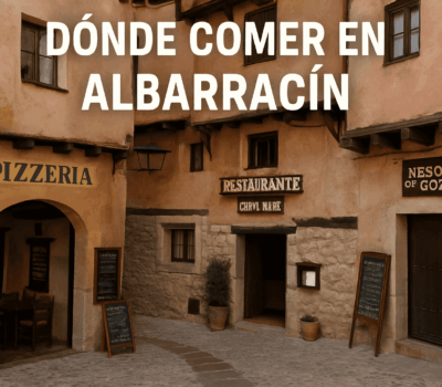 Dónde comer en Albarracín