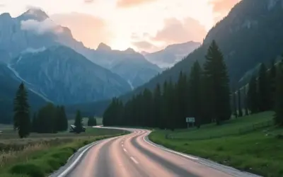 Ruta en coche por los Dolomitas