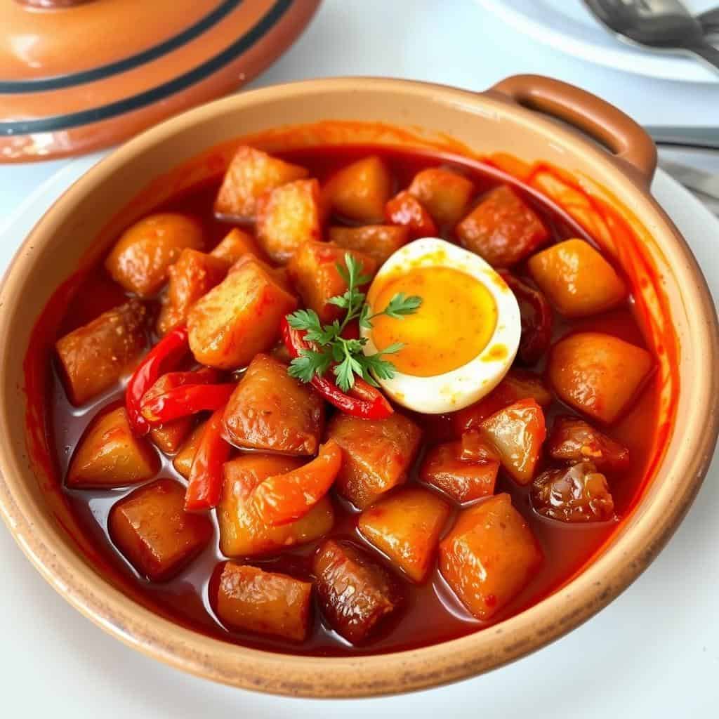 Ajo colorao, plato tradicional almeriense