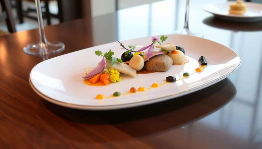 Plato gourmet del Restaurante Alejandro en Almería