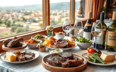 Vista panorámica de los mejores restaurantes Ciudad Real con platos típicos manchegos