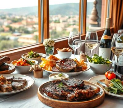 Vista panorámica de los mejores restaurantes Ciudad Real con platos típicos manchegos
