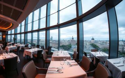 Vista panorámica de restaurantes con Estrella Michelin en Madrid