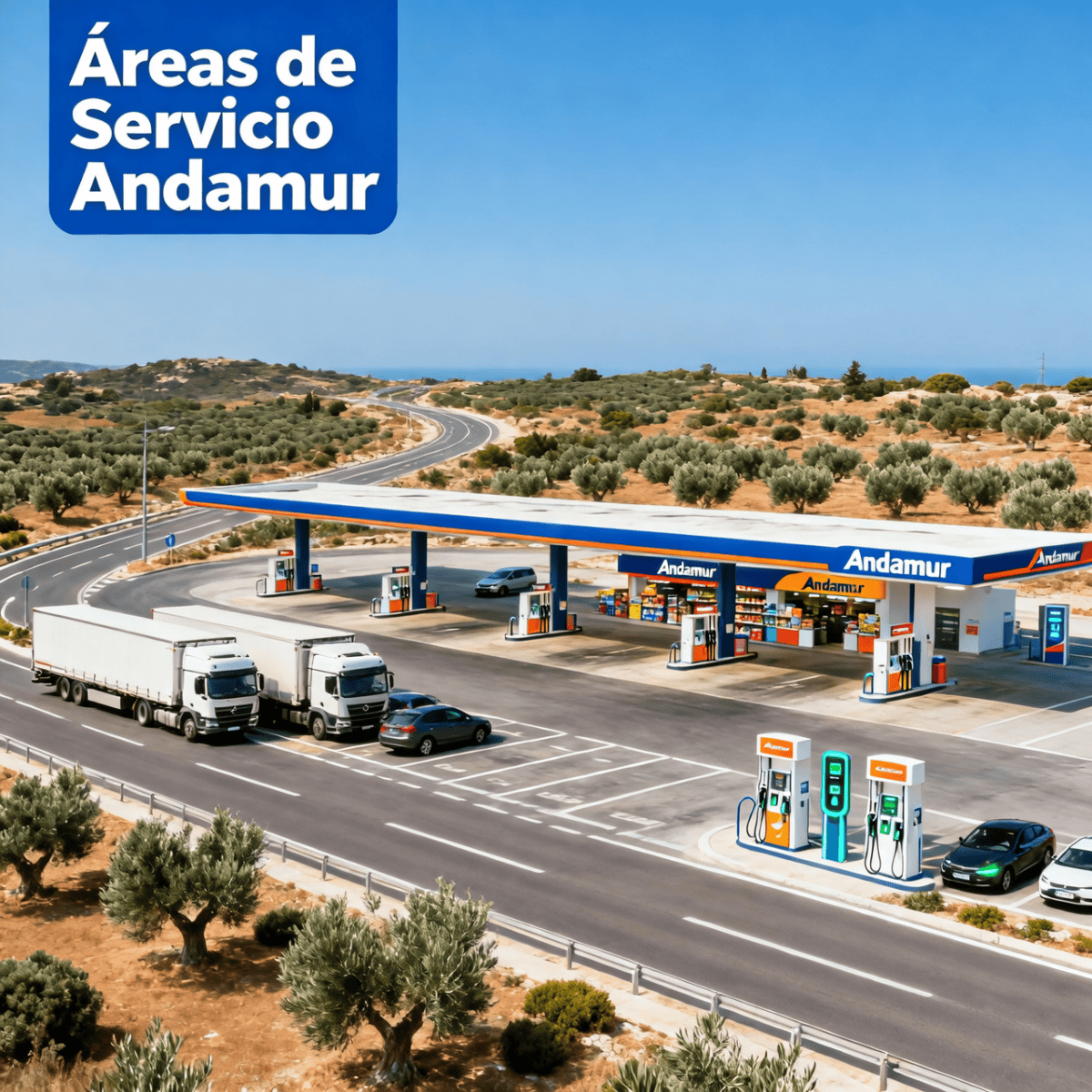 Areas de servicio Andamur