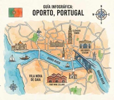 Mapa de Oporto