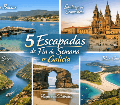 5 escapadas de fin de semana en Galicia
