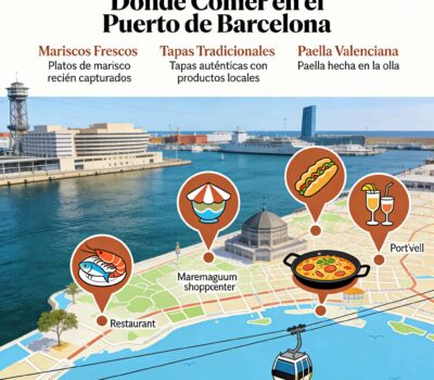 Donde comer en el puerto de Barcelona