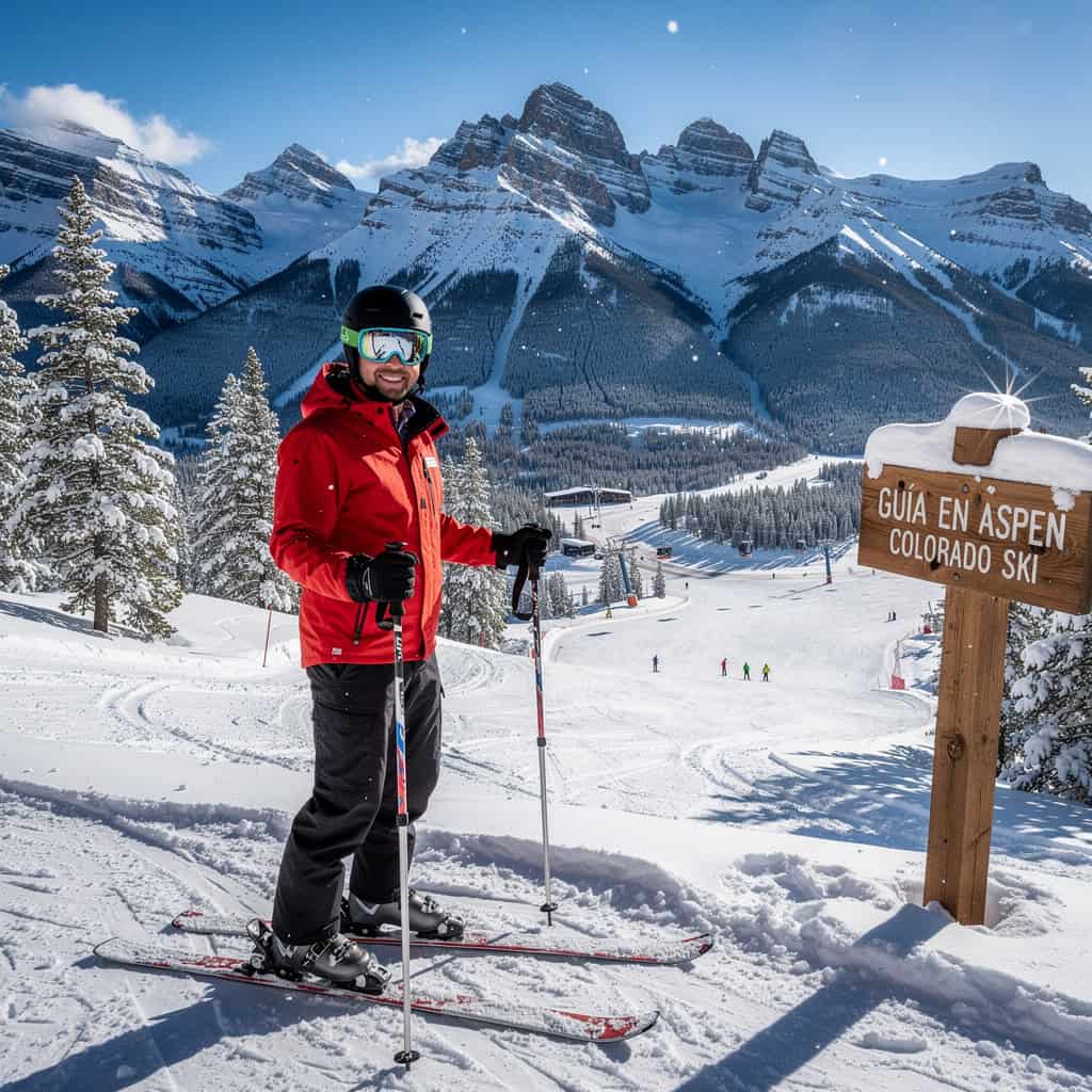 Guía en Aspen Colorado Ski