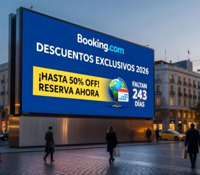 Código descuento Booking 2026
