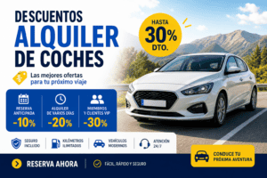 descuentos alquiler de coches