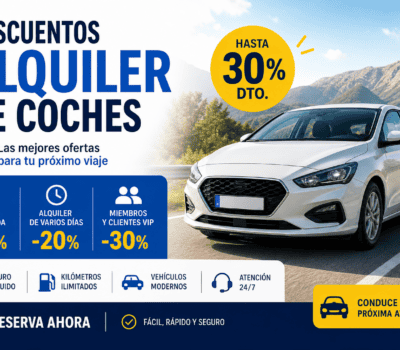 descuentos alquiler de coches