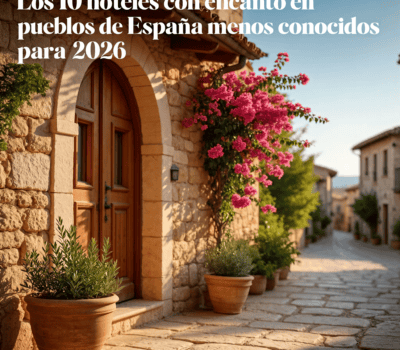 Los 10 hoteles con encanto en pueblos de España menos conocidos para 2026