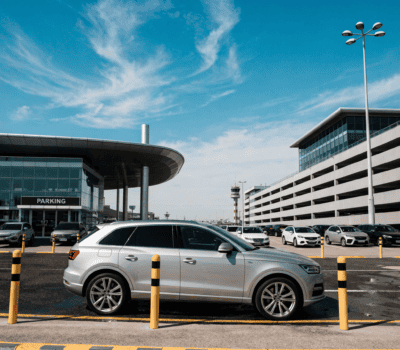 aparcar el coche en el aeropuerto de Madrid Barajas