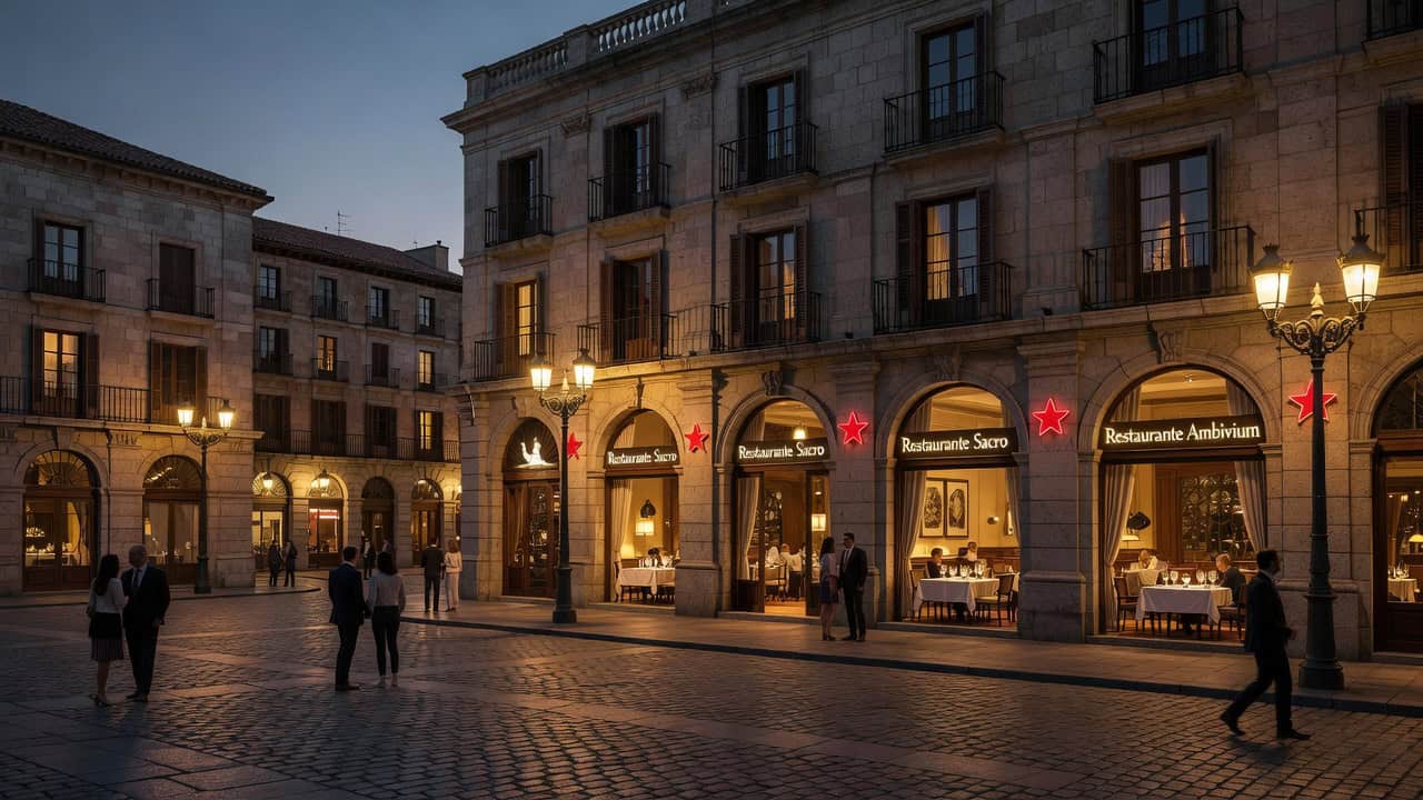 Alta cocina en restaurante con estrella Michelin en Valladolid
