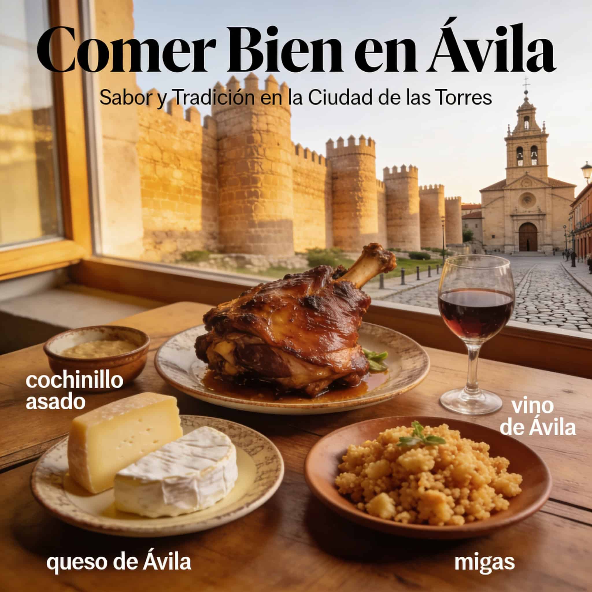 Restaurantes donde comer bien y barato en Ávila