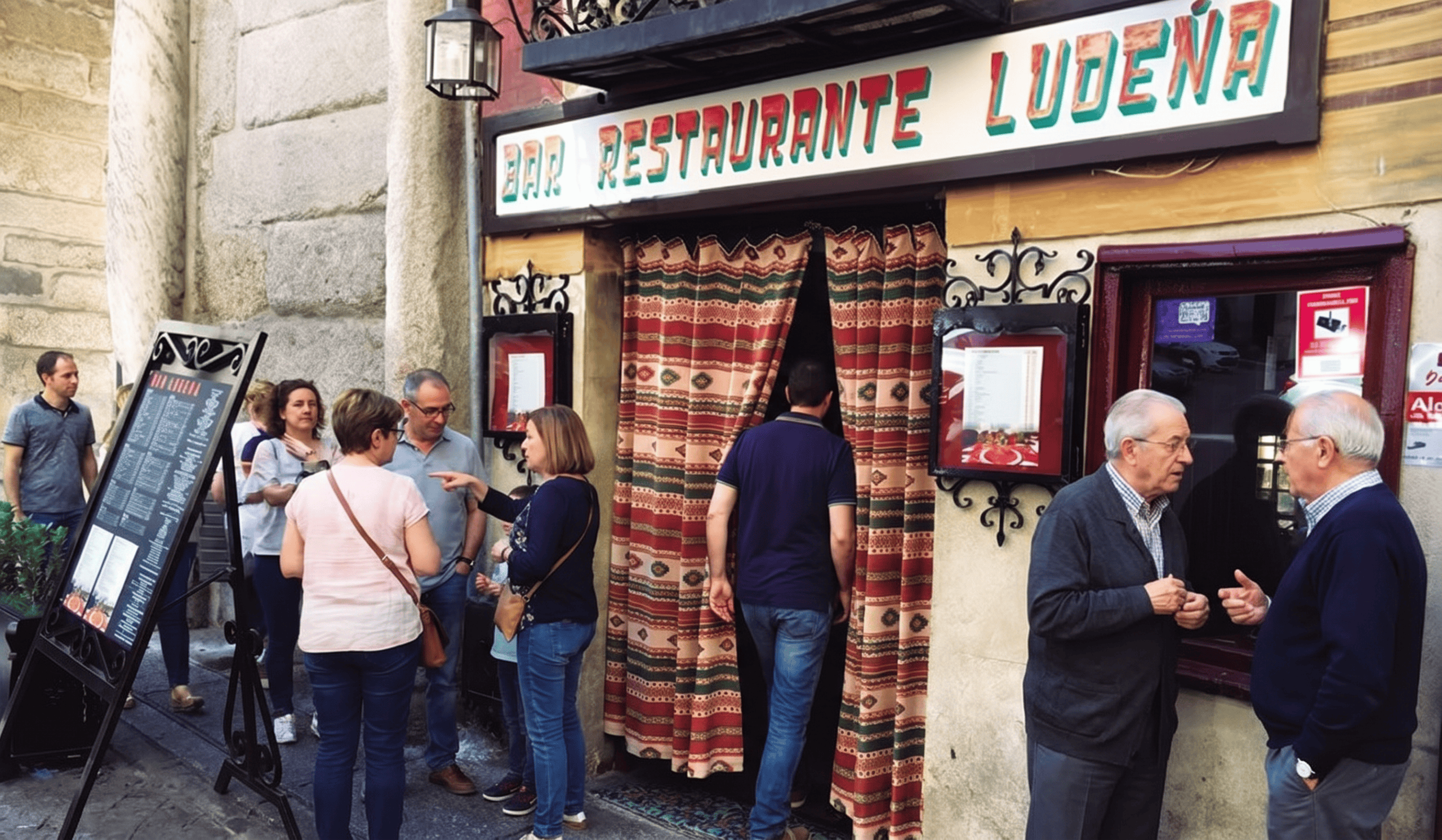 Bar Ludeña en Toledo, taberna donde nacieron las carcamusas