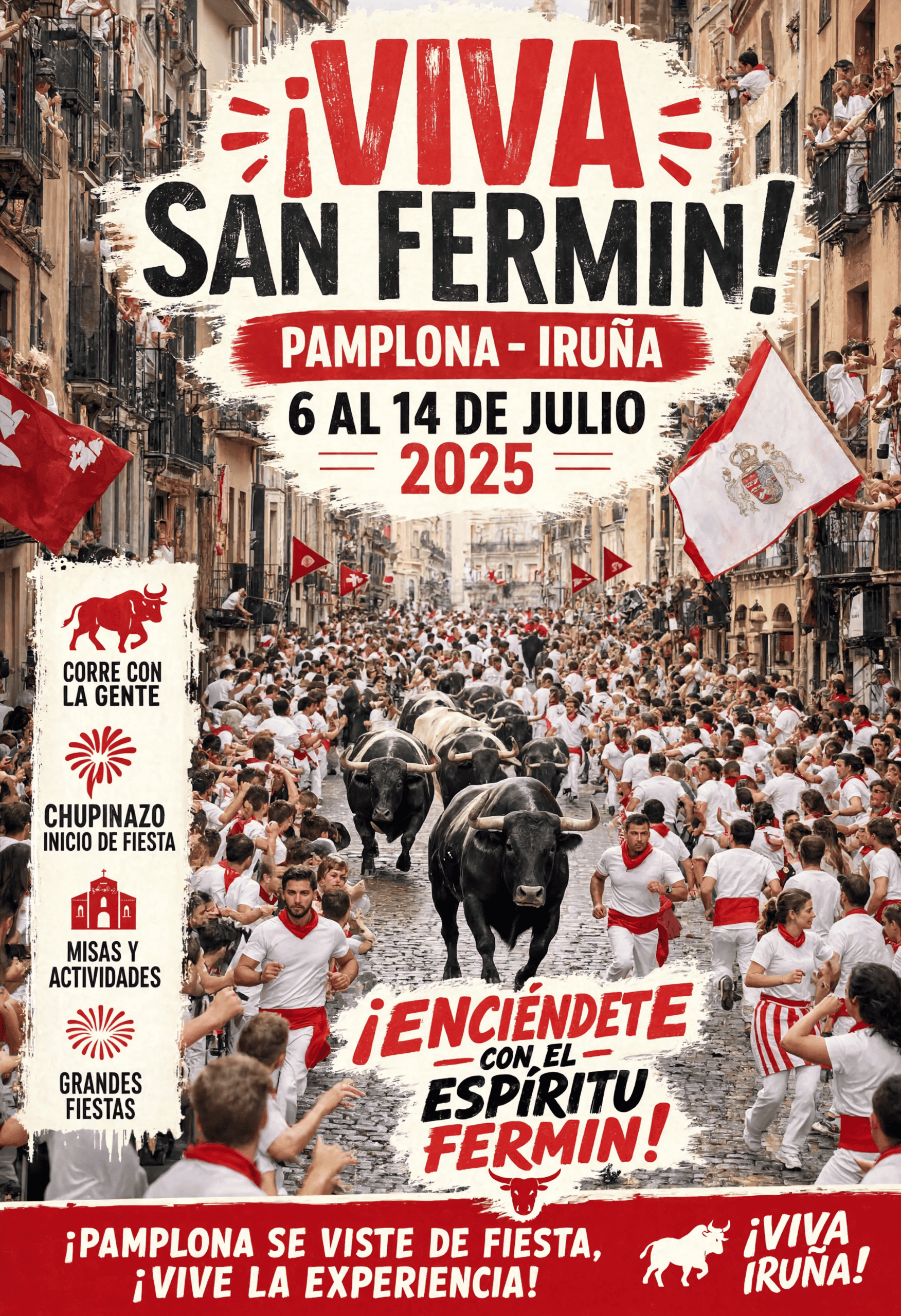 Tradiciones de San Fermín: gigantes, charangas y ambiente nocturno en Pamplona