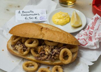 bocadillos de calamares en Madrid