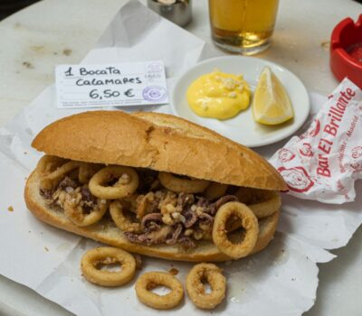 bocadillos de calamares en Madrid