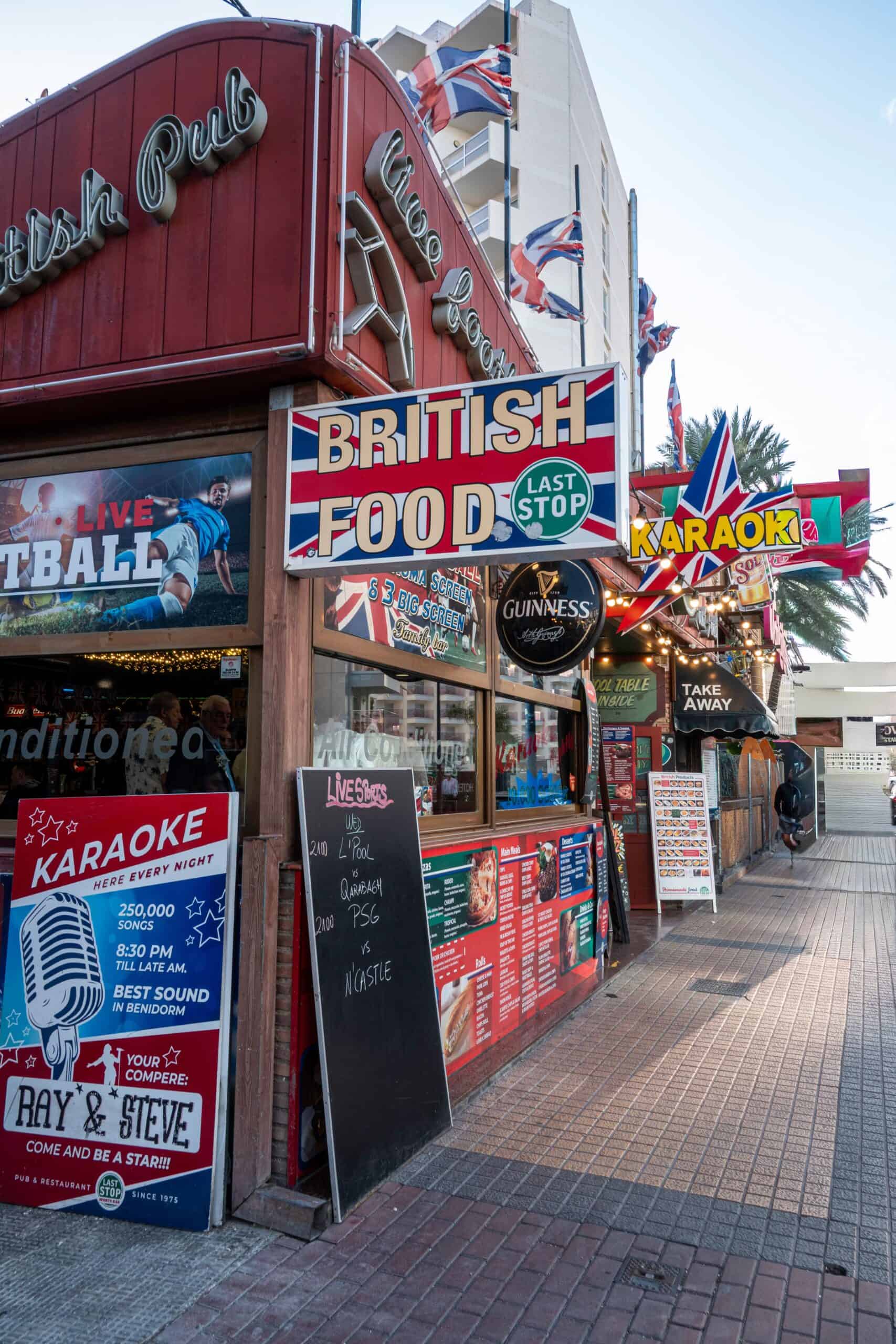 Gastronomía en Benidorm: terrazas y bares junto al mar