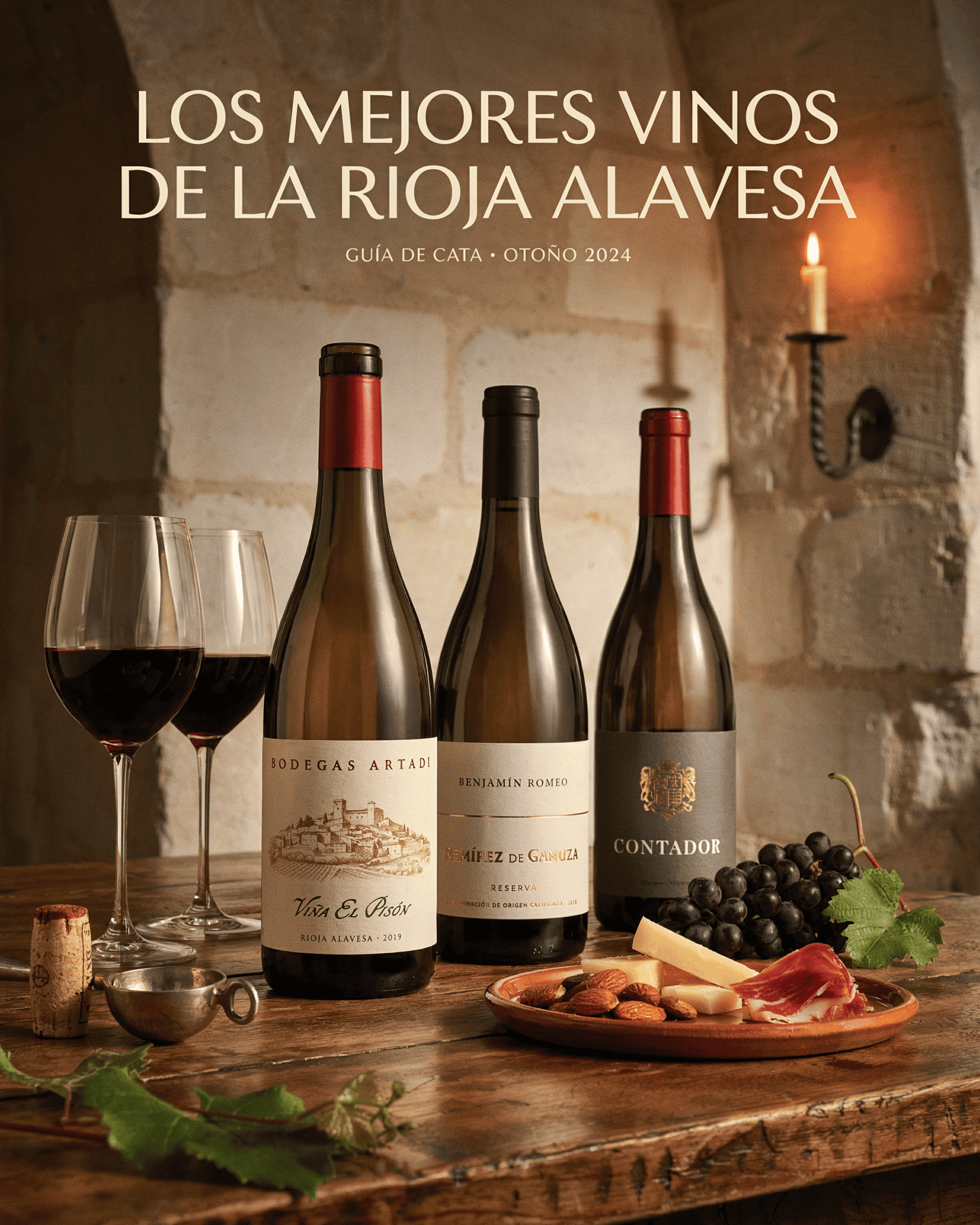 Selección de los mejores vinos de la Rioja Alavesa