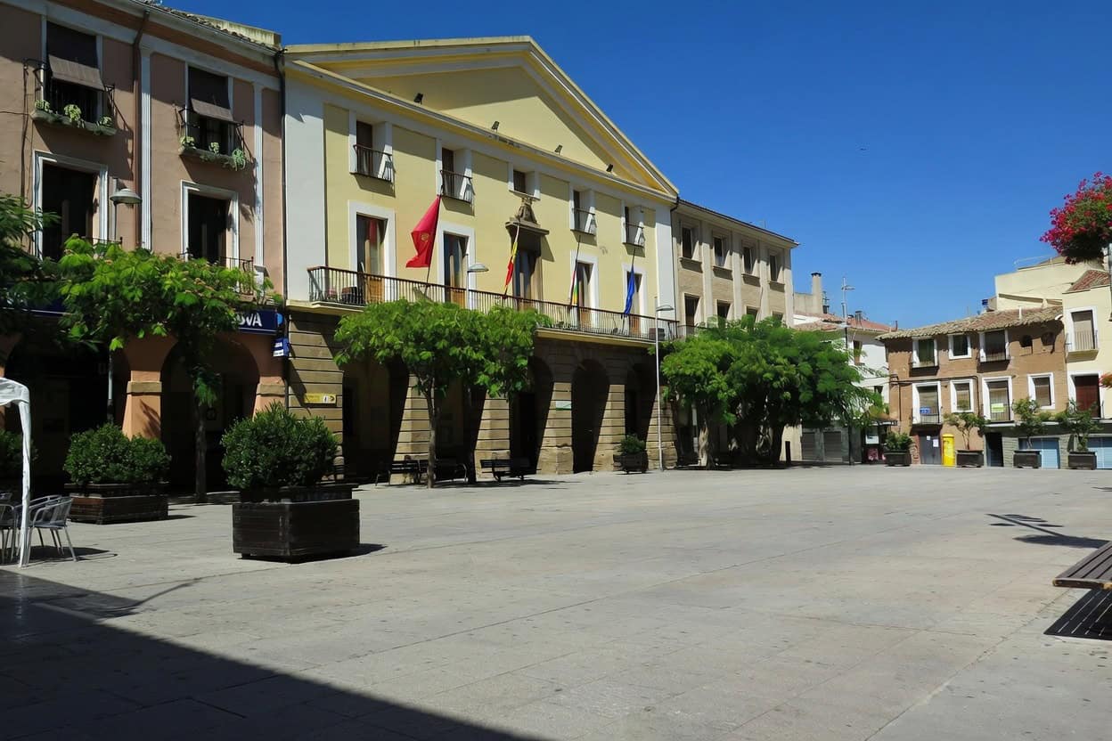 Casco histórico y Plaza de España de Alfaro