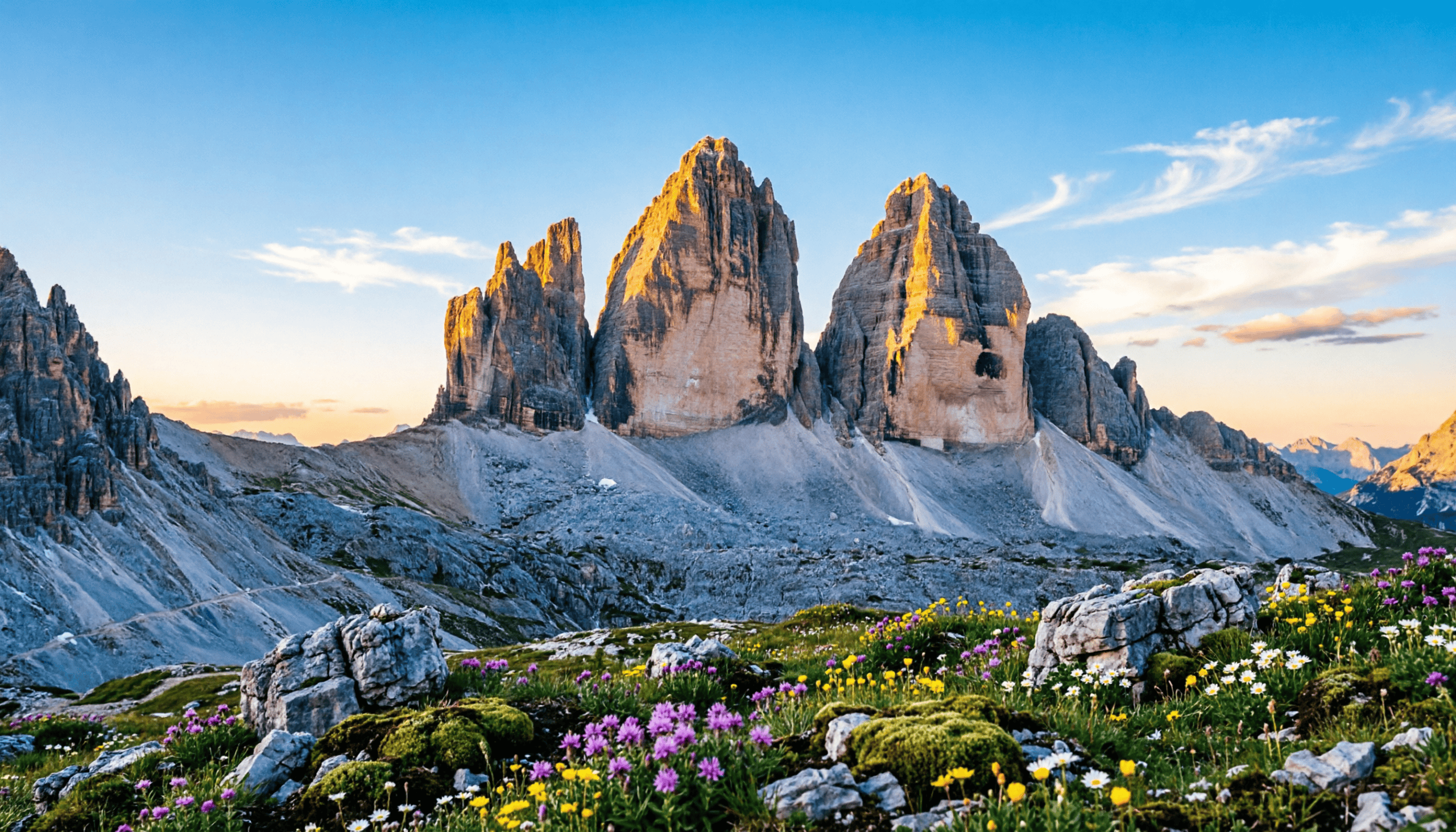 Sendero 101 hacia la Forcella Lavaredo