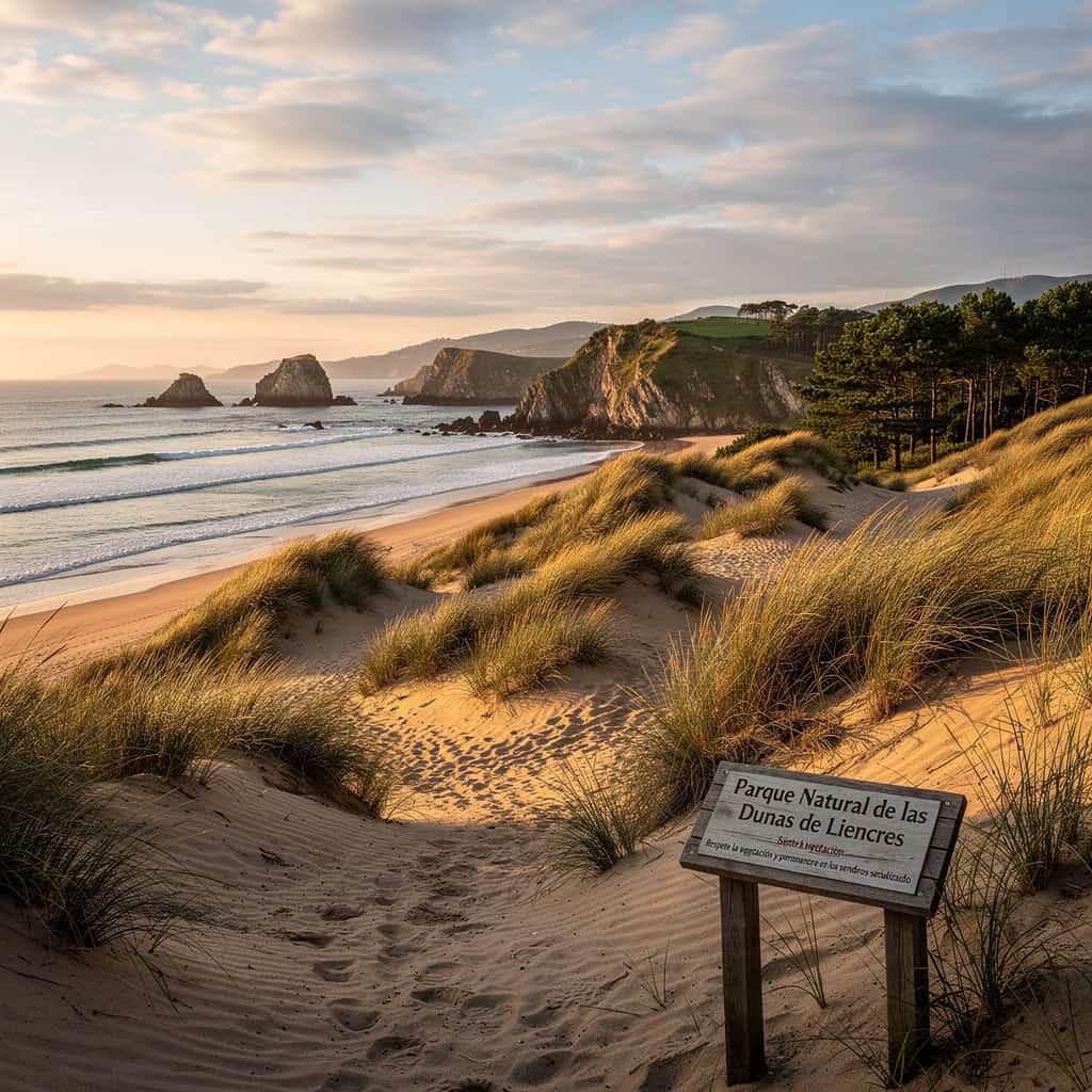 Ruta de senderismo por las dunas de Liencres